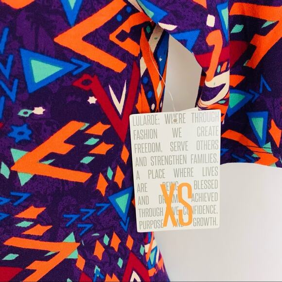 NWT LulaRoe Julia Dress Size X-Small - Picture 8 of 8